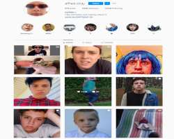 Apart from making videos for TikTok and YouTube he also has a great fan following on photo-sharing application named Instagram where he updates his da